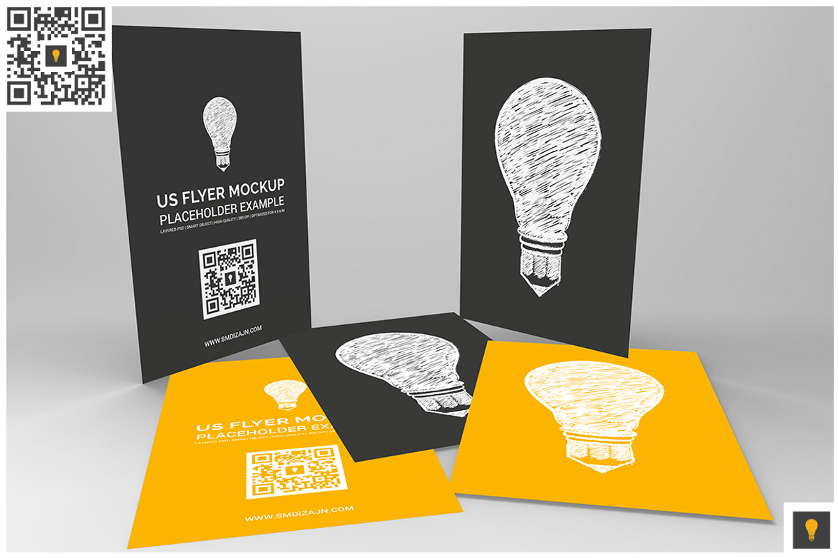 Flyer Mockup, a Print Template by Shocky Design Studio (Photo 2 of 7)