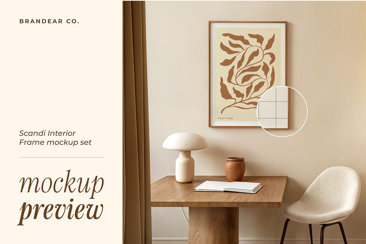 Scandi Interior | 24 Frame Mockups, a Household Mockup by Brandear Design (Photo 3 of 11)