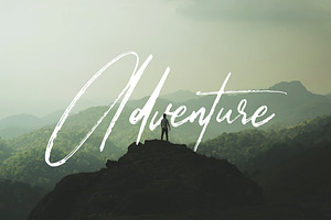 Boathouse - A Signature Brush Font