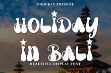 Holiday In Bali