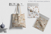 Nautical watercolor clipart, an Illustration by Kate Lanbina (Thumbnail 9 of 12)