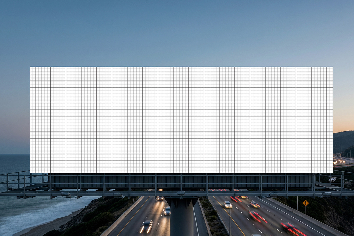 Highway Overpass Billboard Mockup, an Advertising Mockup by graphypix (Photo 4 of 4)