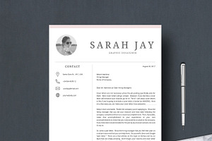 Resume Template 4 Pages Clean