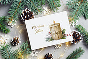 Christmas Candles Clipart., a Decorative Illustration by VetaDesign (Thumbnail 3 of 7)
