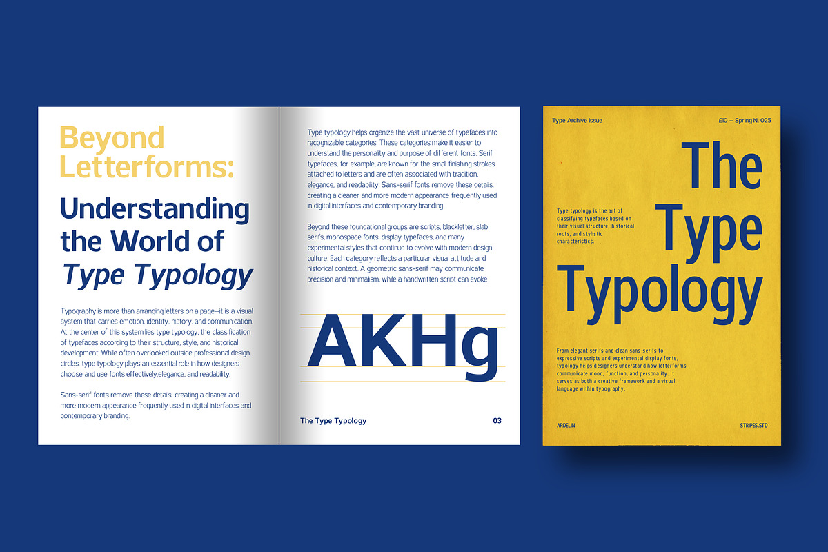 Ardelin Variable, a Sans Serif Font by Stripes Studio (Photo 11 of 15)