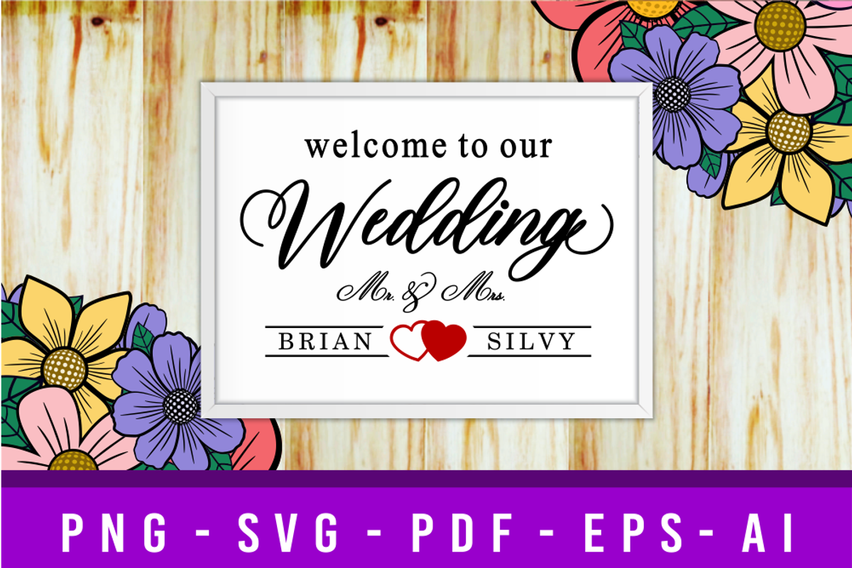 Wedding Sign SVG Bundle, Farmhouse, an Object Graphic by D2PUTRI (Photo 3 of 12)