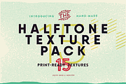 Halftone Texture Pack, a Texture Graphic by Petr Knoll (Thumbnail 1 of 5)