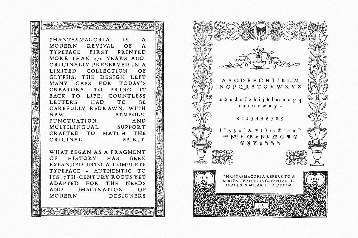 Phantasmagoria - Real Vintage Font, a Handwritten Font by Tom Chalky (Photo 6 of 10)