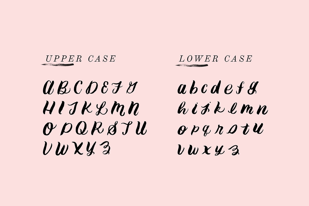 Chubby Cursive preview 2