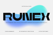 Runex – Modern Bold Expanded Sans