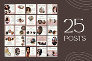 50 Hairstylist Instagram Stories, a Templates & Theme by TemplateCastleStore (Thumbnail 7 of 9)