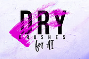 Dry brushes for AI, a Brush Add-On by Leo Studio Design Lab (Thumbnail 1 of 3)
