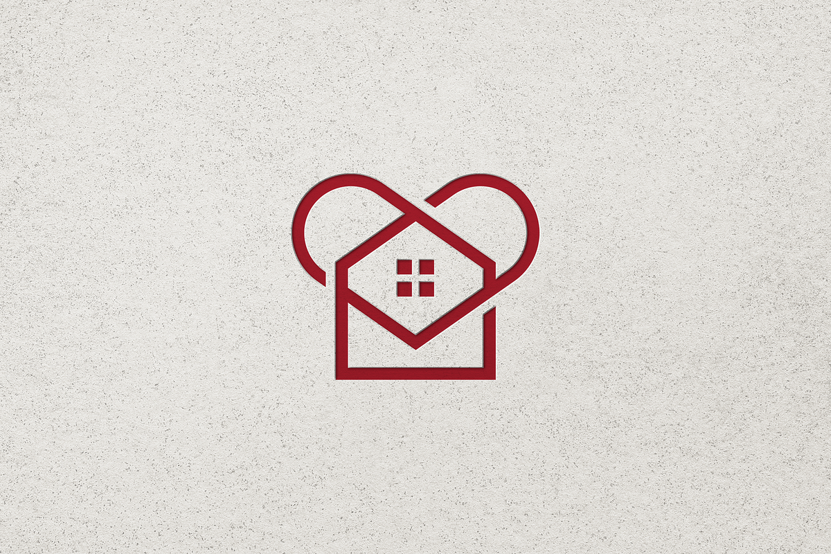 Modern Love with House Logo, a Branding & Logo Template by Luxury Logos (Photo 4 of 4)