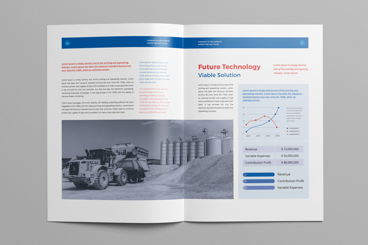 Annual Report, a Brochure Template by Pro-Gh (Photo 14 of 14)