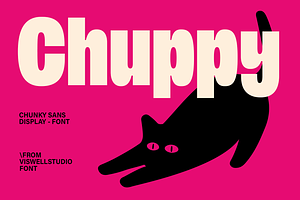 Chuppy Bold Display Font