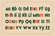 Mesathor – Modern Art Deco Font, a Sans Serif Font by Typia Nesia (Thumbnail 2 of 12)