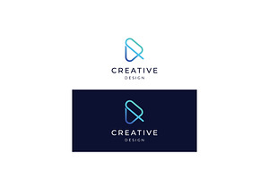 unique and modern abstract Logo temp, a Branding & Logo Template by LOGOCREATIVE
