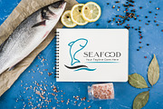 Seafood Restaurant Logo Template, a Branding & Logo Template by YUDesignStore (Thumbnail 6 of 8)