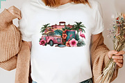 Summer Hawaii Clipart Bundle., an Illustration by SVGArt (Thumbnail 7 of 9)