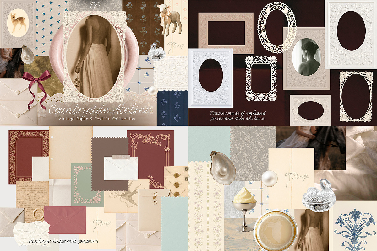 6 in 1: Analog Paper Atelier Bundle, an Object Graphic by Lidberia (Photo 12 of 12)