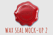 Wax Seals Mock-up, a Packaging Mockup by graystudio (Thumbnail 3 of 7)