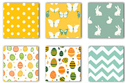 Seamless Easter Pattern Bundle, an Illustration by OK Design (Thumbnail 2 of 3)