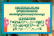 Nostalgic Nineties Retro Typeface, a Script Font by Jaruka (Thumbnail 10 of 10)