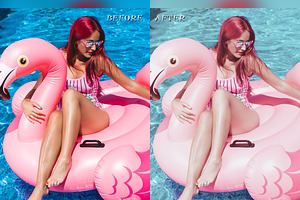 3 Mobile Lightroom Presets Pink