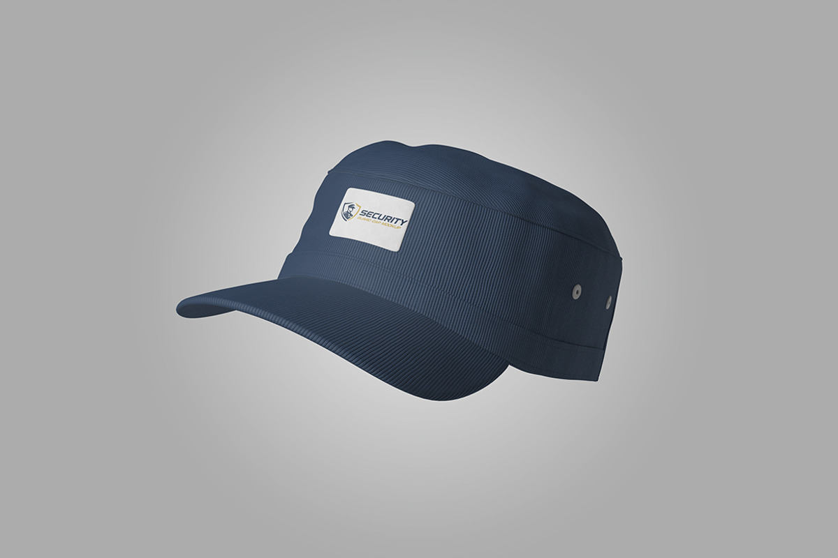 Security Cap Mockup for Branding, a Hat Mockup by My Code Std (Photo 5 of 5)