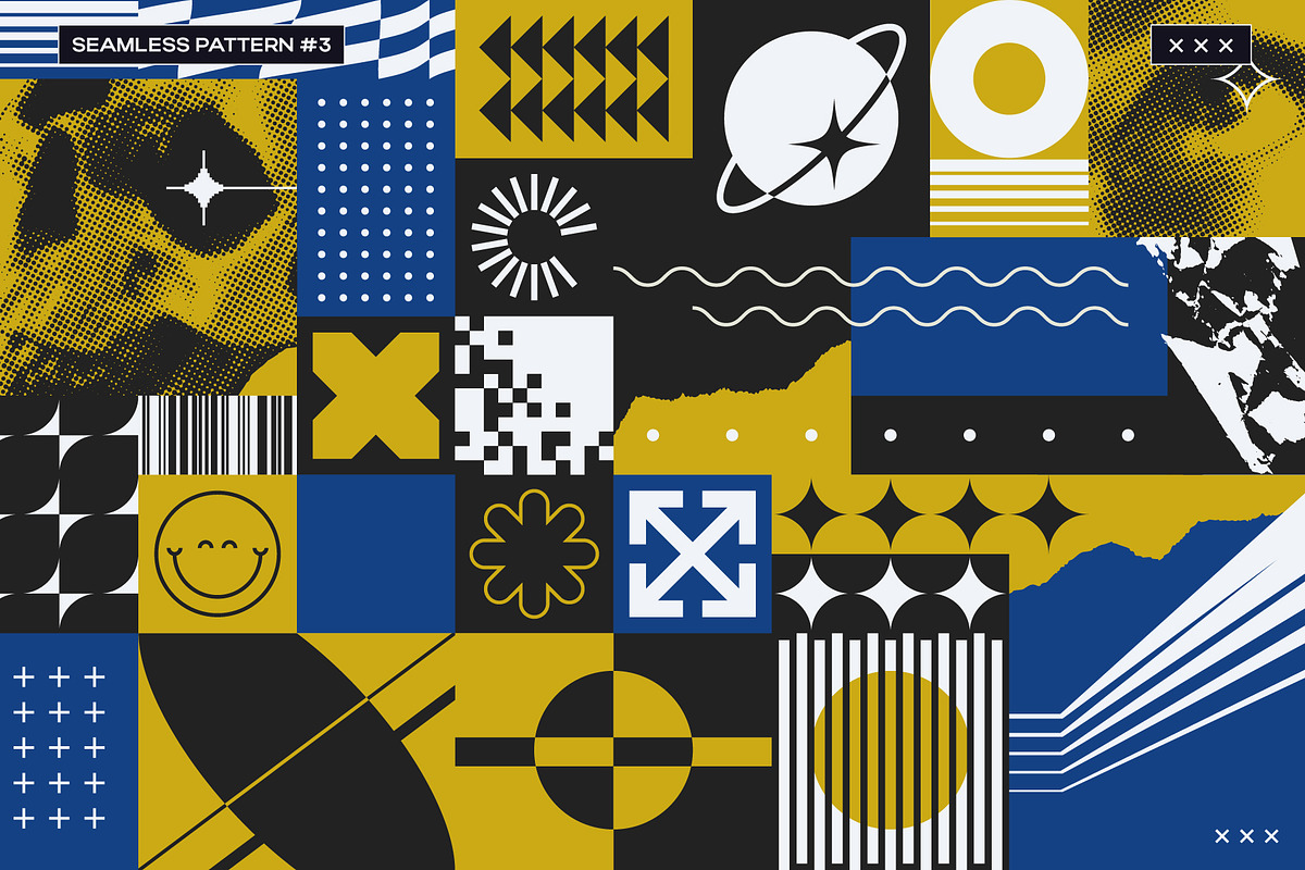 Brutalist Blocks Vector Pack, a Decorative Illustration by Vecster (Photo 10 of 16)