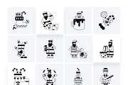 Animated Christmas Characters, a Duotone Icon by Prosymbols (Thumbnail 10 of 11)