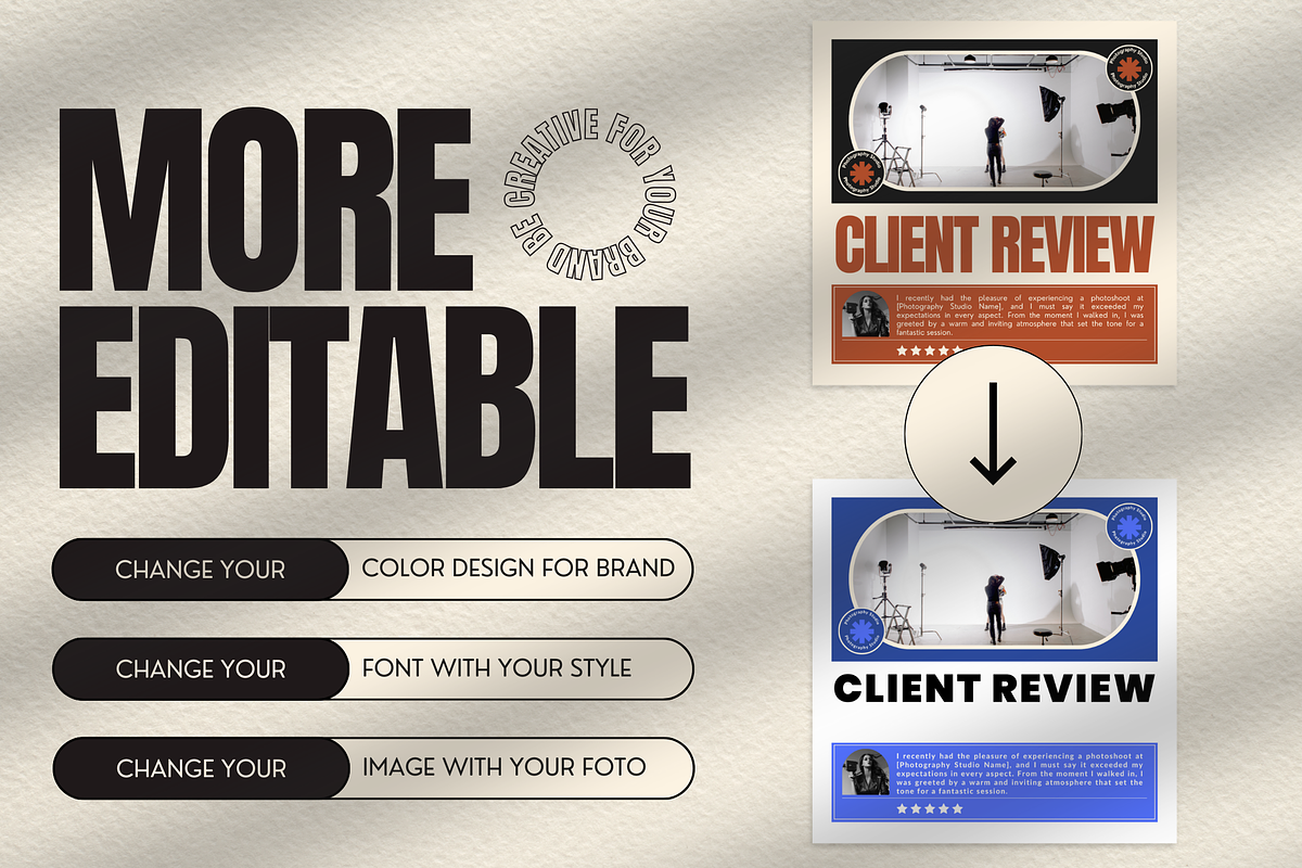 Photography Instagram Template, a Social Media Template by Branding Victory STD (Photo 5 of 10)