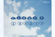 Cloud 9 - A display font, a Symbol Font by Iasan Design (Thumbnail 6 of 7)
