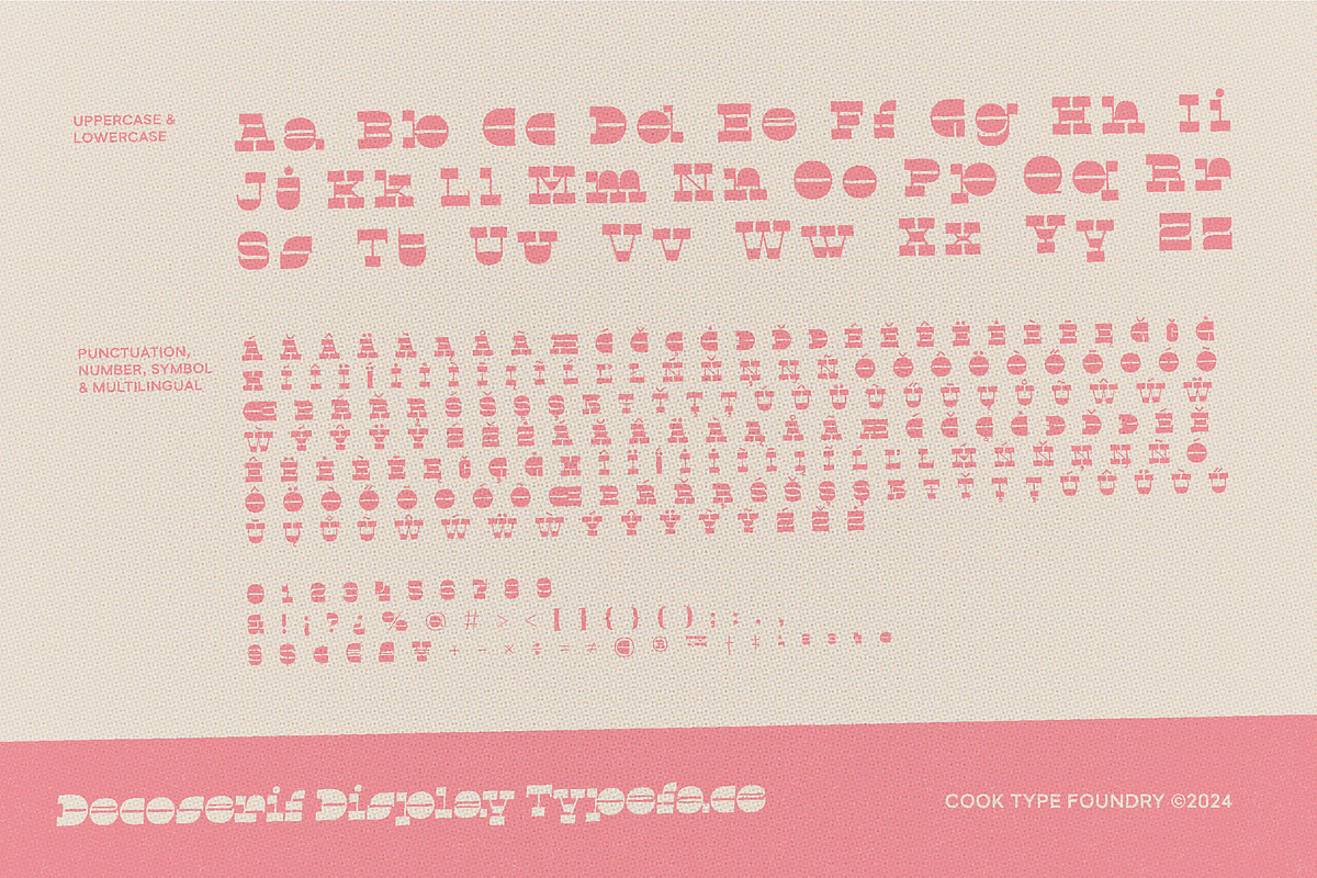 Decoserif, a Slab Serif Font by graphicook (Photo 3 of 10)
