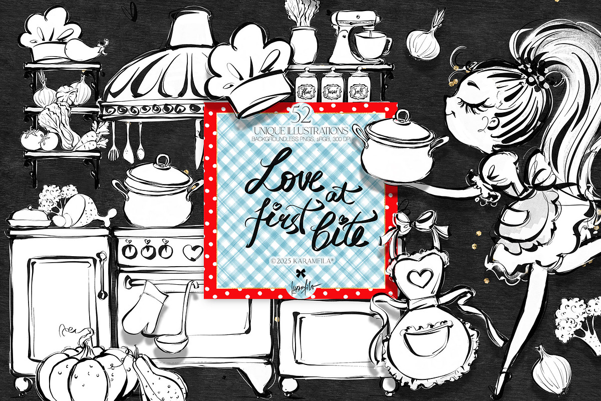 Cooking Kitchen Icons PNG Clipart, an Outline Icon by KaramfilaS (Photo 1 of 7)