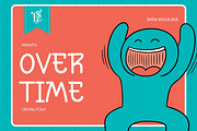 Overtime, a Handwritten Font by LetterStock (Thumbnail 1 of 5)