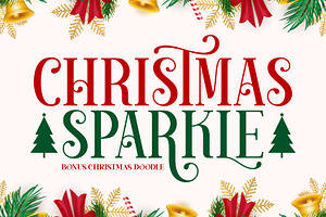 Christmas Sparkle - Christmas Font