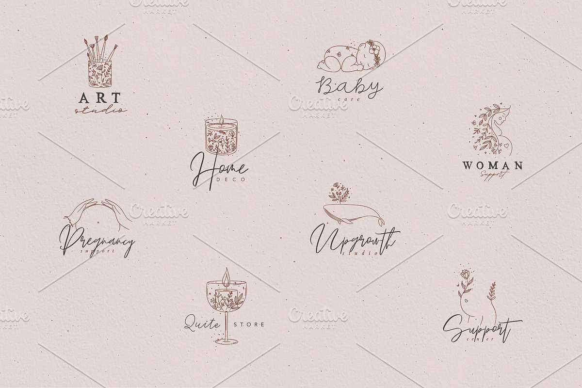 Natural Art Symbols, an Object Illustration by Anna (Photo 4 of 6)