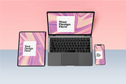 Digital Devices Screen Mockup Set, a Device Mockup by Runend (Thumbnail 3 of 20)
