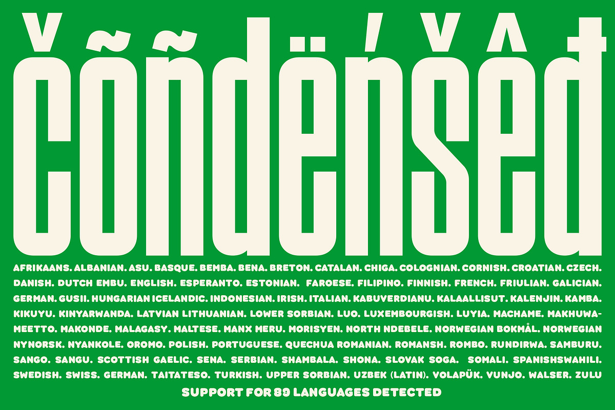 Homely | Condensed Font, a Font by Fateh.Lab (Photo 7 of 12)