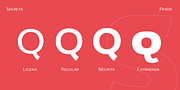 Secreta, a Sans Serif Font by Ixipcalli (Thumbnail 2 of 5)