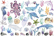 43 elements of undersea world, an Animal Illustration by digital_essence (Thumbnail 2 of 5)