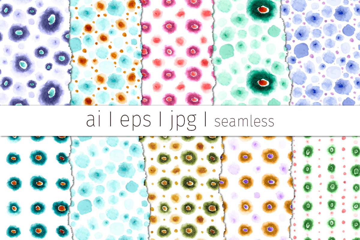 20 Spotted Patterns Bundle, a Pattern Graphic by Mazheika Store (Photo 5 of 5)