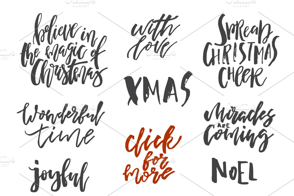 40 Christmas Photo Overlays, a Decorative Illustration by Tori Design (Photo 3 of 7)