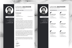 Professional Resume Template & Photo