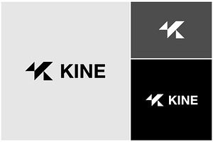 Letter K Geometric Simple Logo, a Branding & Logo Template by ika trisiana