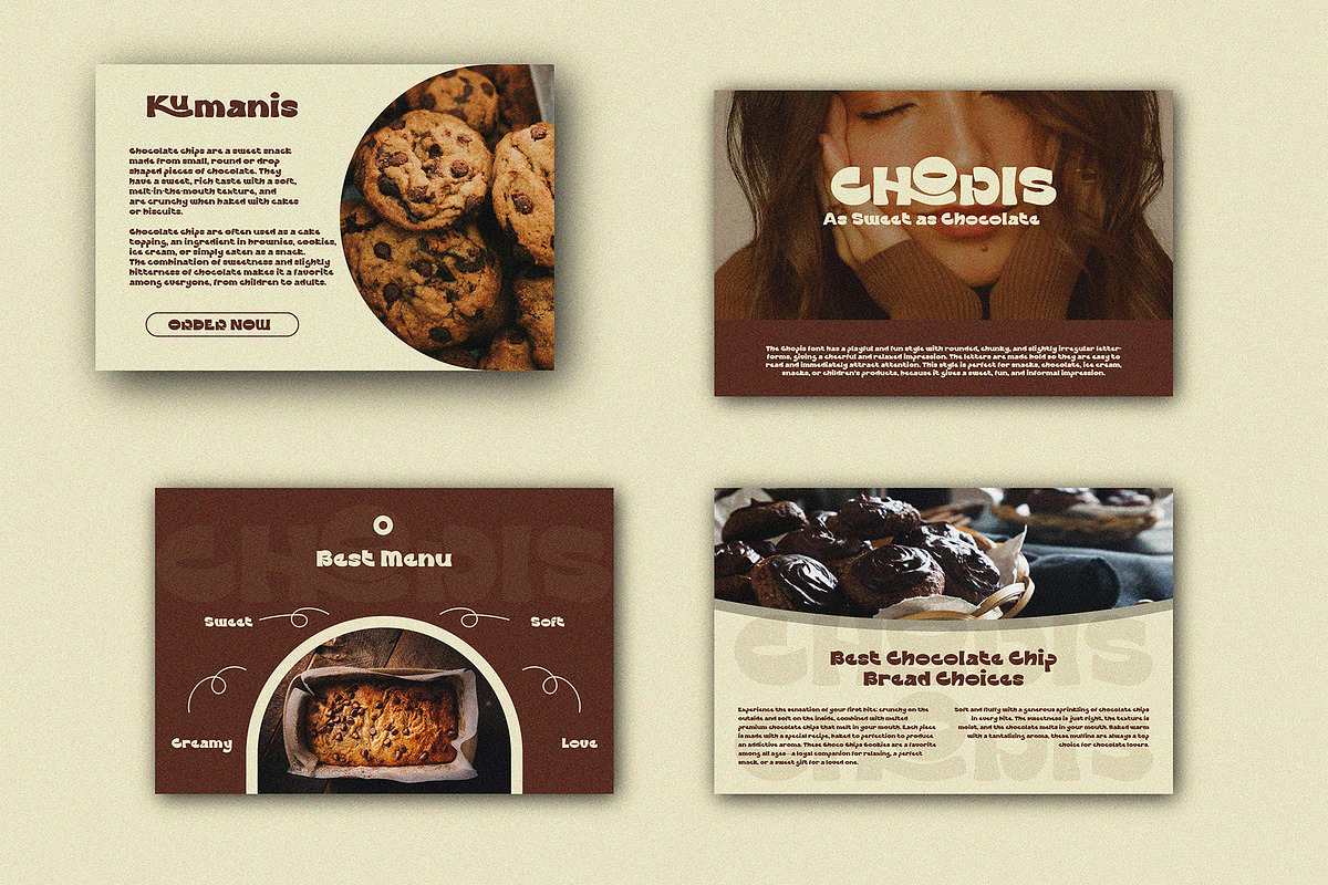 Chopis - Food Font, a Handwritten Font by Boril Std (Photo 7 of 10)
