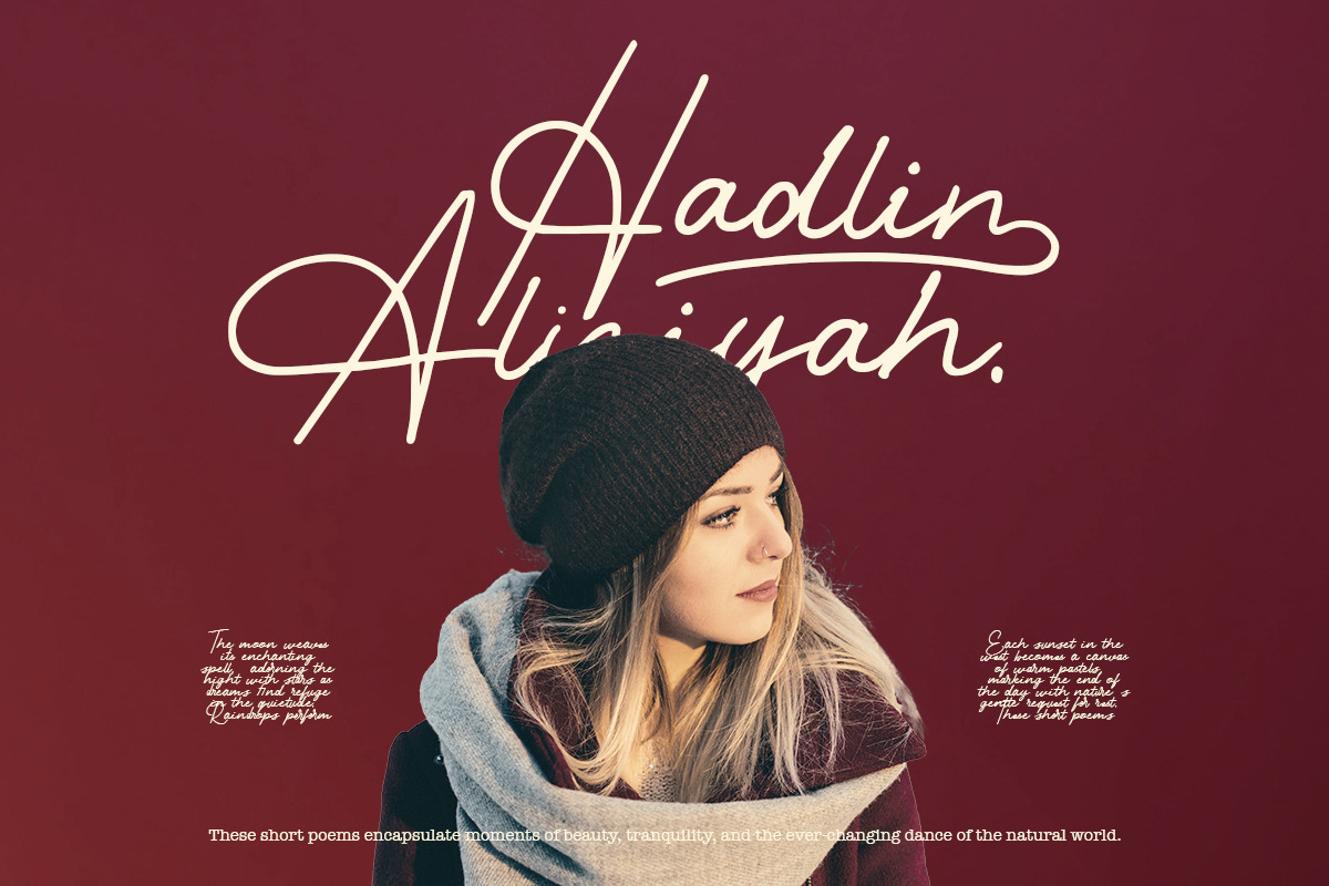 Rubellite - Stylish Signature Font, a Handwritten Font by Aksapix Studio (Photo 7 of 10)