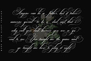 Brilliani Script Pro, a Script Font by Has_rizal (Thumbnail 6 of 14)