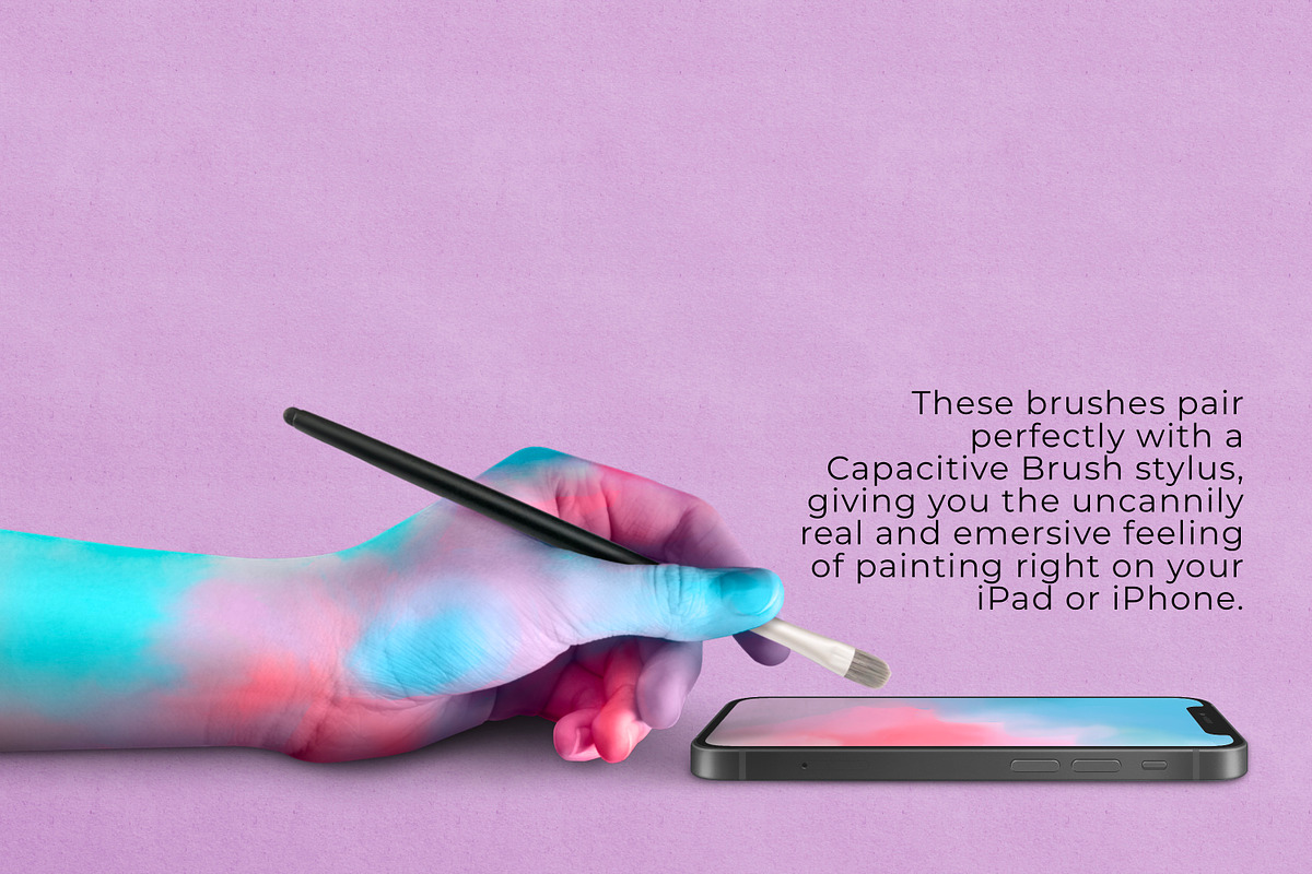 Touch Brushes for Procreate, a Brush Add-On by UPROOT (Photo 7 of 7)